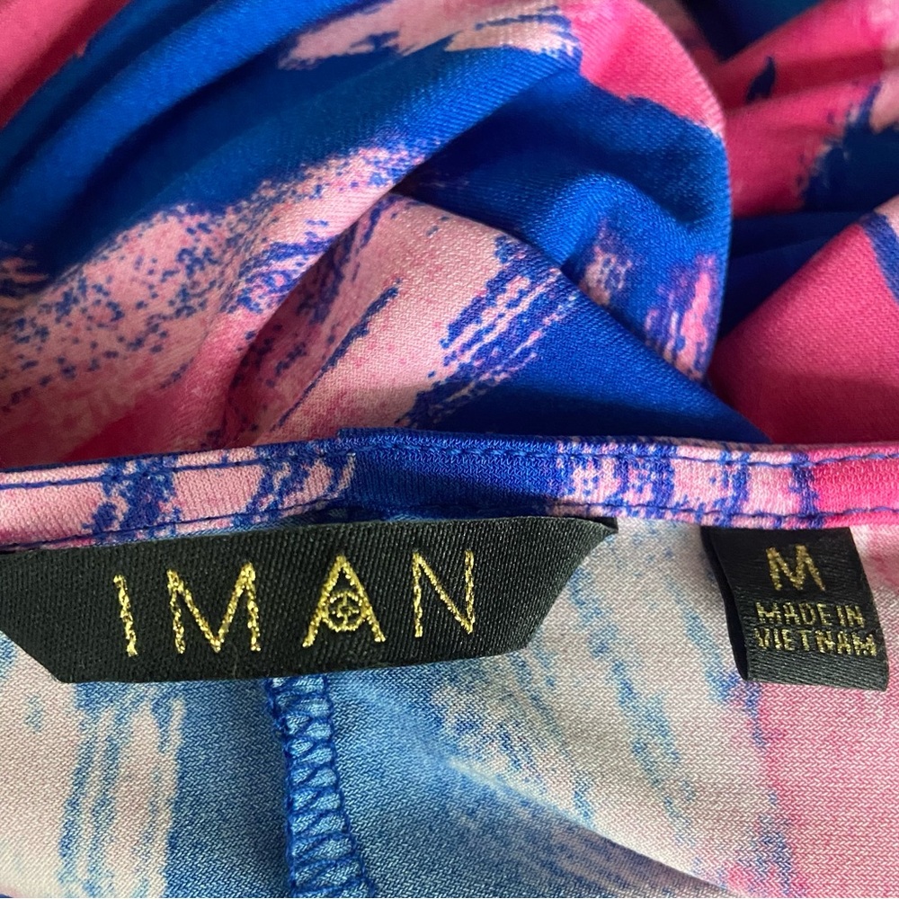 Iman belted batwing caftan dress. Size M. - Picture 6 of 6